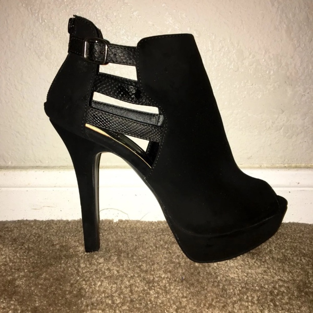 Black Ankle Booties